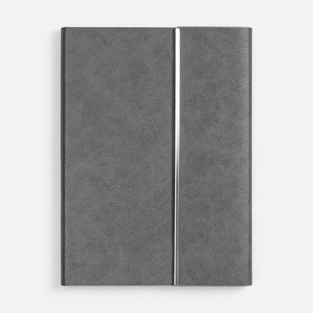 Ежедневник Petrus Flap, недатированный, серый