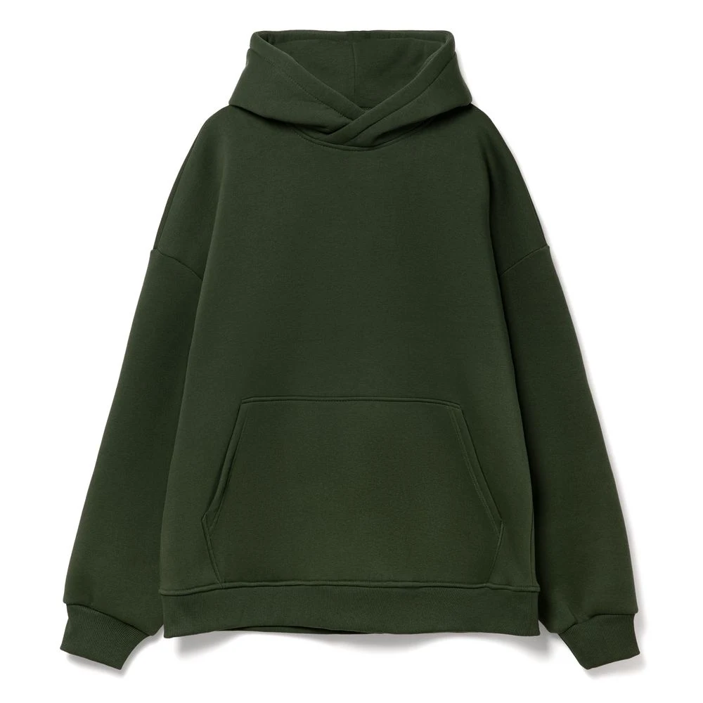 Худи Kulonga Oversize, темно-зеленый хаки, размер XS/S