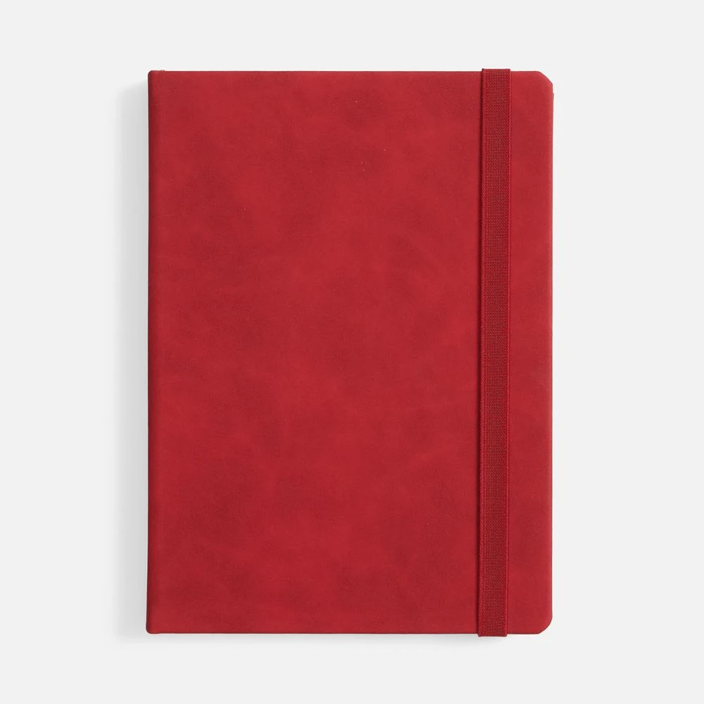 Ежедневник Urban Hard, недатированный, красный