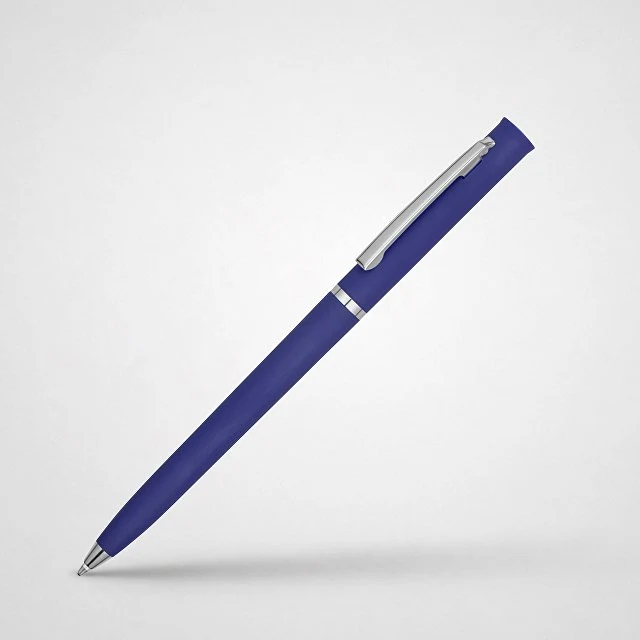 Ручка шариковая "Navi" soft-touch, темно-синий