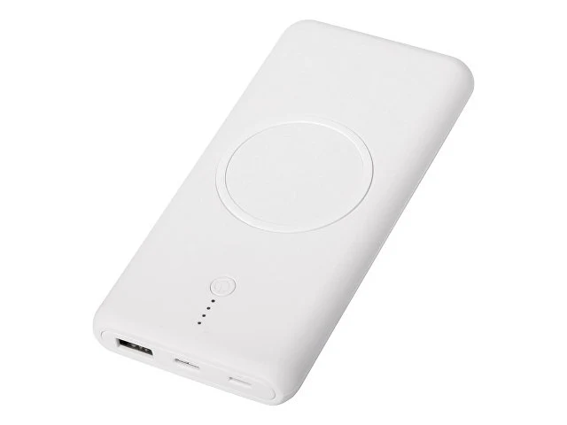 Внешний беспроводной аккумулятор c QC/PD "Reload", 10000 mAh, белый (Р)