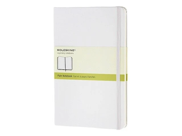 Записная книжка Moleskine Classic (нелинованный) в твердой обложке, Large (13х21см), белый
