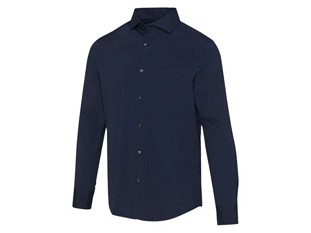 Carnelian мужская рубашка из поплина - Navy Blue, темно-синий