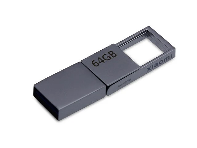 USB 3.0-флешка на 64 Гб с разъемами USB-A и Type-C, серебристый