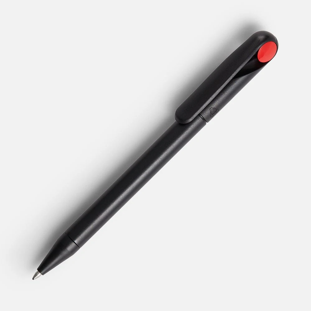 Ручка шариковая Prodir DS1 TMM Dot, черная с красным