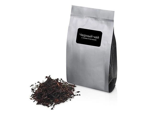 Чай черный с мятой и мелиссой, 50 г, серия Herbalis