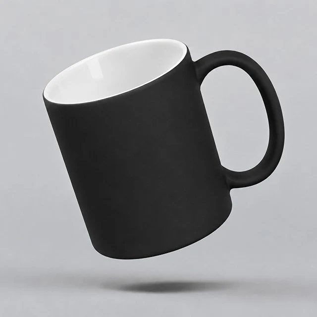 Кружка с покрытием soft-touch «Barrel of a Gum», черный
