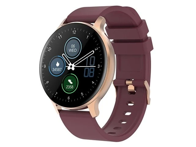 Смарт-часы Canyon SW-68 “ Badian”, IP68, темно-красный (Р)