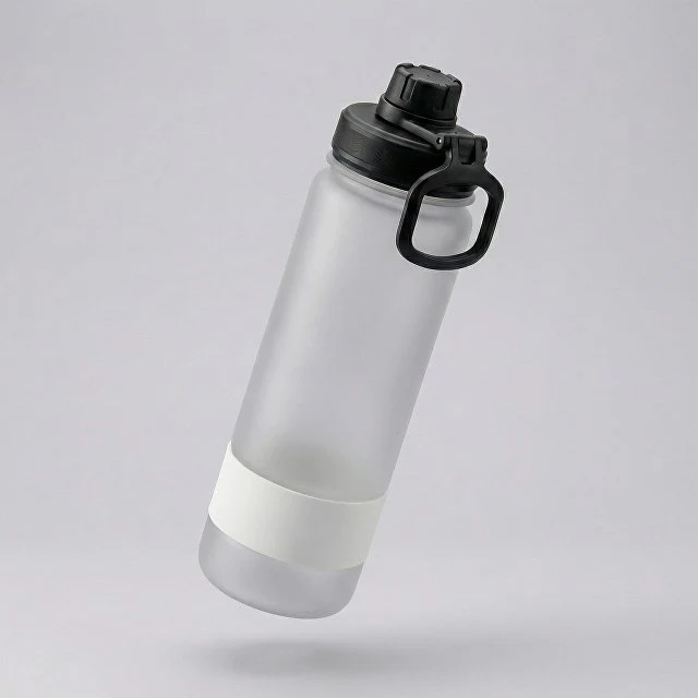 Бутылка «Misty» с ручкой, 850 мл, белый