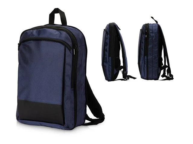 Расширяющийся рюкзак Slimbag для ноутбука 15,6", синий