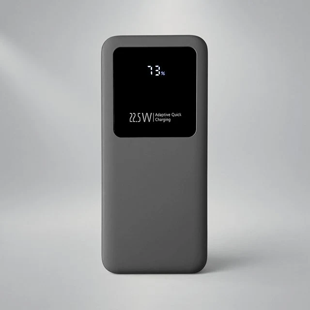 Внешний аккумулятор Kris soft touch, 10000mAh (Серый)