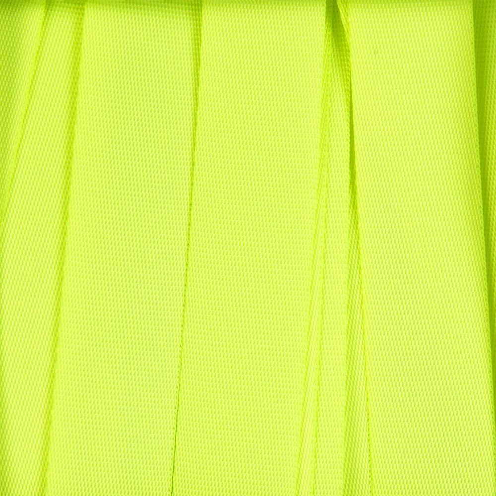Стропа текстильная Fune 35 XXXL, желтый неон, 260 см