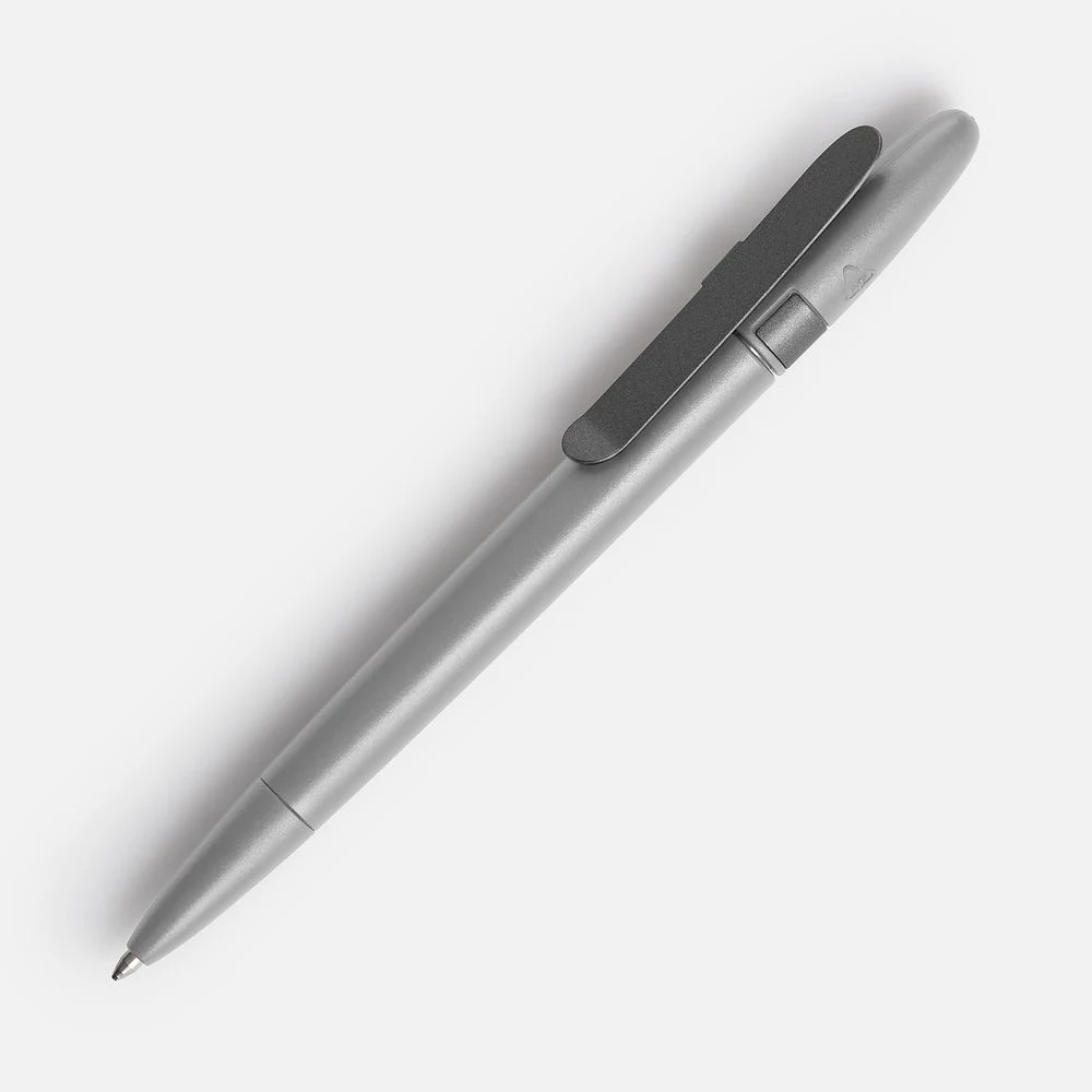 Ручка шариковая Prodir DS5 TSM Metal Clip, серая