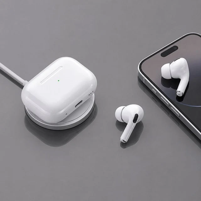 Беспроводные наушники с микрофоном Air Nova 2, TWS, BT5.4, 300 мАч, QI, белый, Deppa