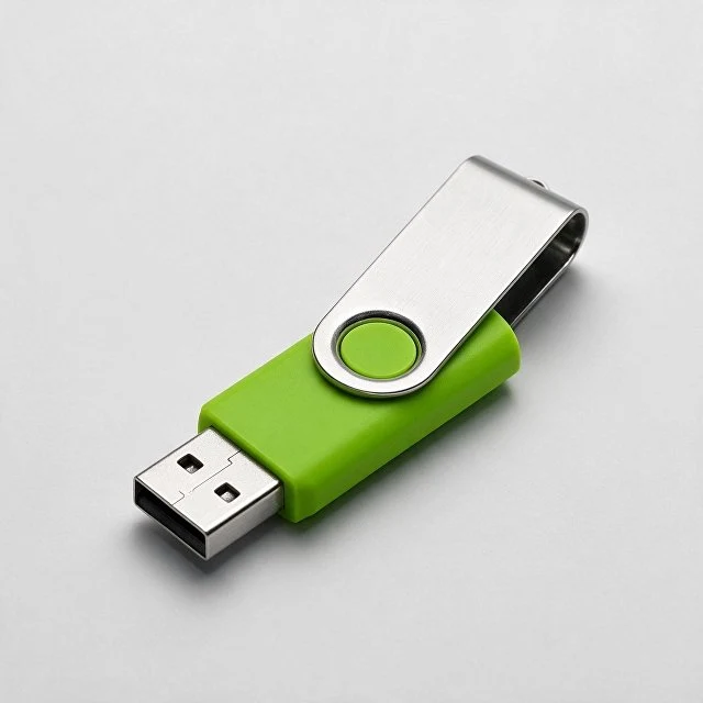 Флеш-карта USB 2.0 32 ГБ «Флэш С1», зеленое яблоко