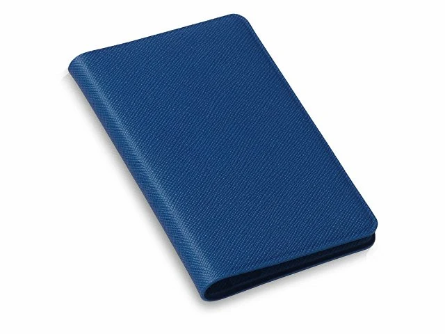 Футляр-книжка на 4-е карты с RFID "Фэйвор (Favor)", синий