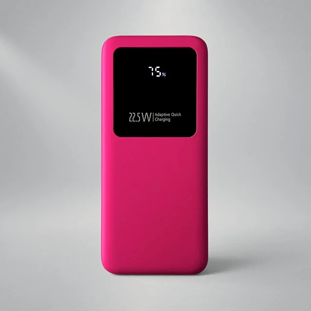Внешний аккумулятор Kris soft touch, 10000mAh (Розовый)
