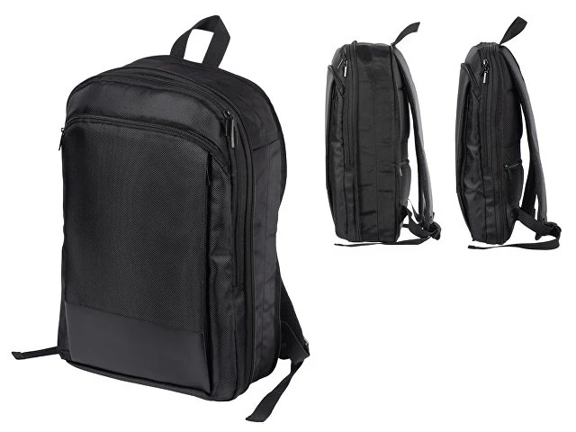 Расширяющийся рюкзак Slimbag для ноутбука 15,6", черный