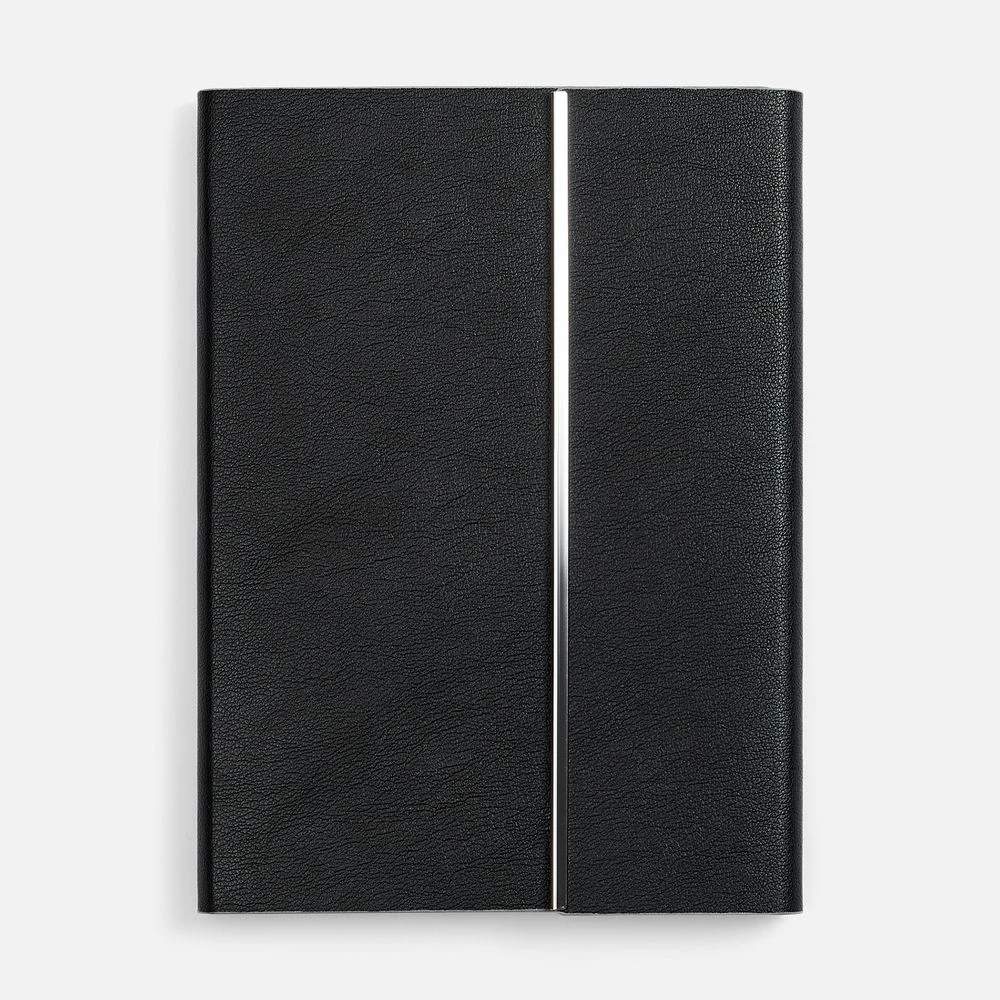 Ежедневник Petrus Flap, недатированный, черный