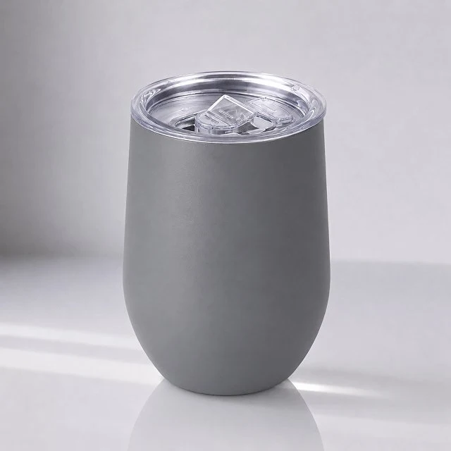 Термокружка "Vacuum mug C1", soft touch, 370мл, серый