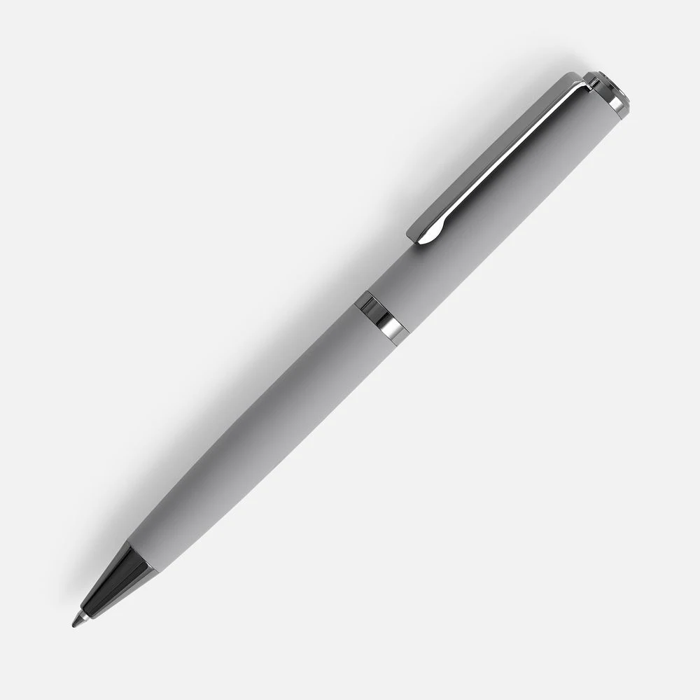Ручка шариковая Inkish Gunmetal в футляре, серая