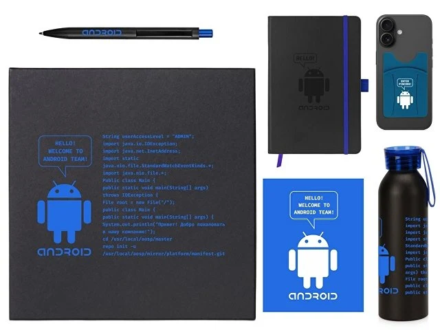 Welcome pack "Business suite", синий