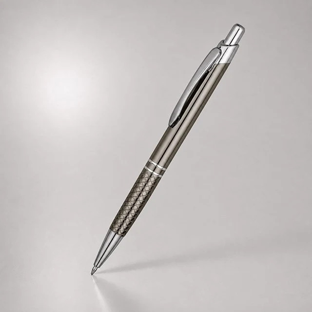 Ручка шариковая «Кварц», темно-серый/серебристый