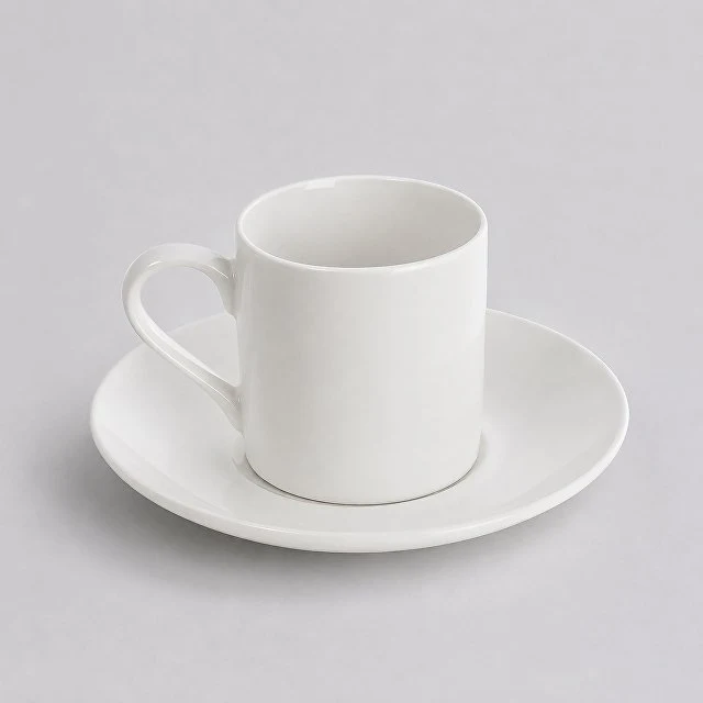 Кофейная пара прямой формы Espresso, 100мл, белый