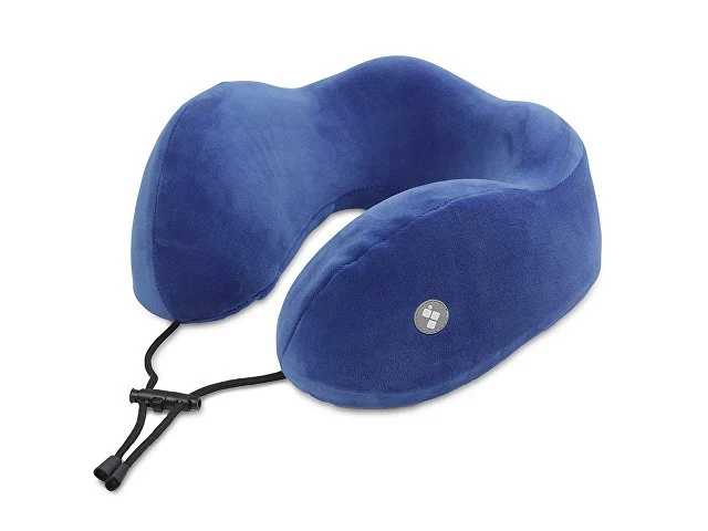 Подушка для путешествий с эффектом памяти Мемо "Bluewinder" Blue
