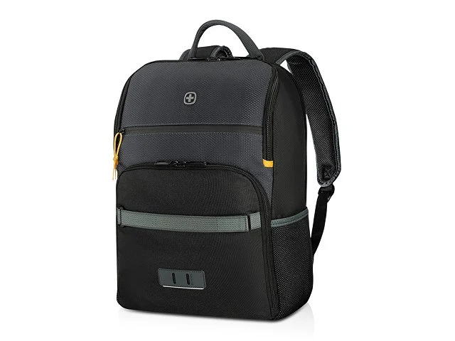 Рюкзак WENGER Move 16", чёрный, переработанный ПЭТ, 33 x 19 x 44 см, 22 л