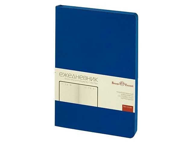Ежедневник недатированный А5 "Megapolis Color Flex New", синий