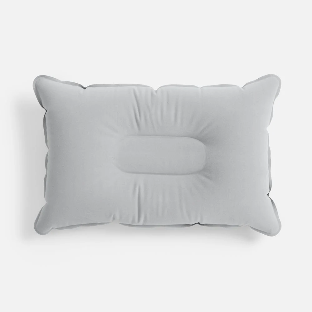 Надувная подушка Pillowish, серая