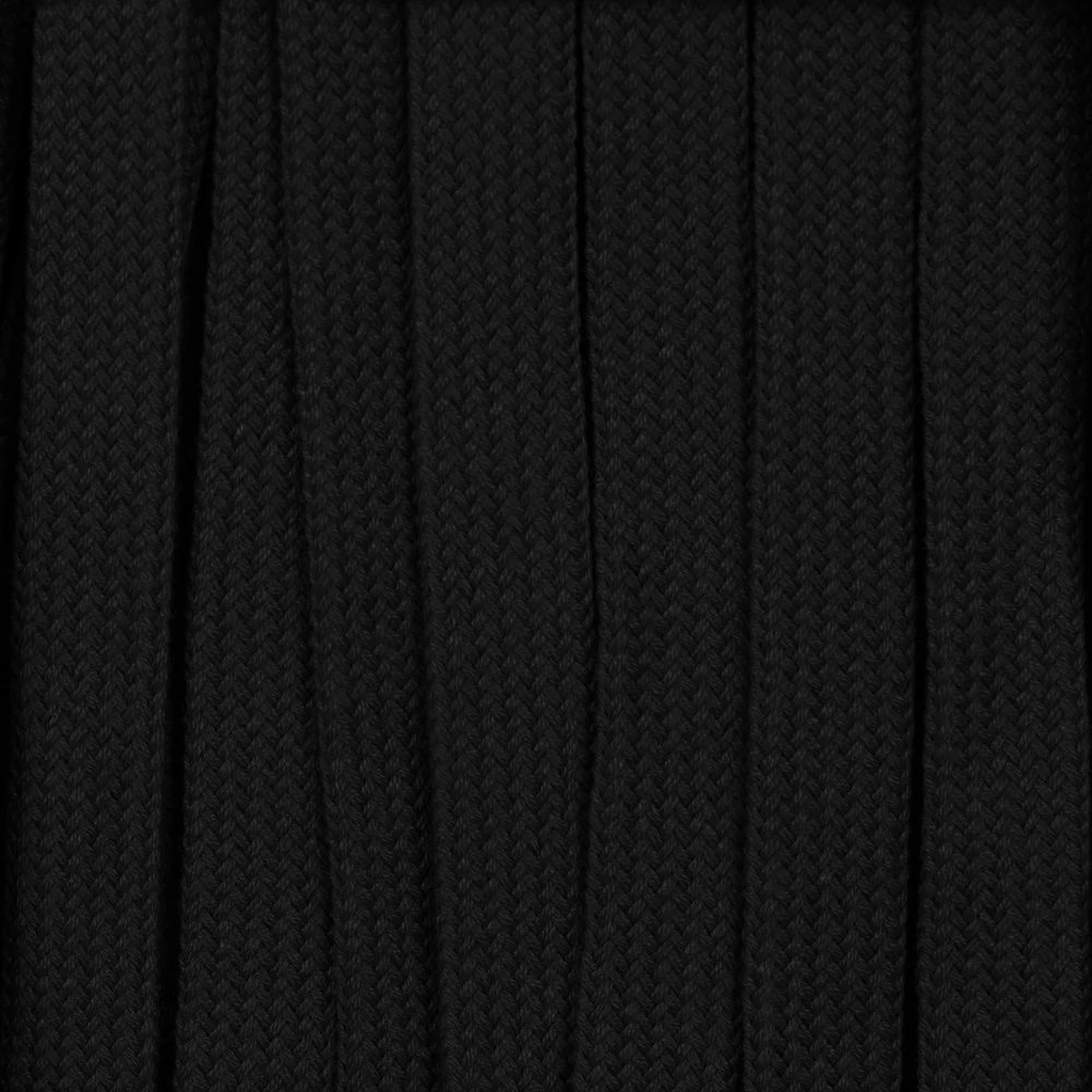 Плоский шнур Cord XL, черный, 190 см