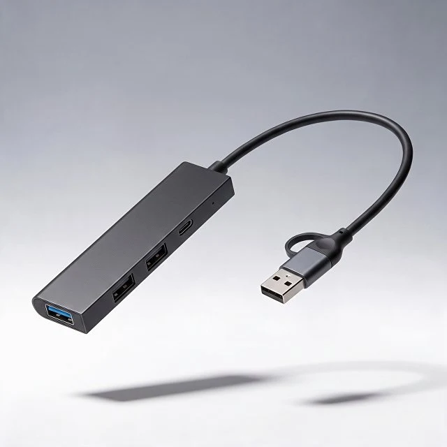 USB-концентратор «Command», серый