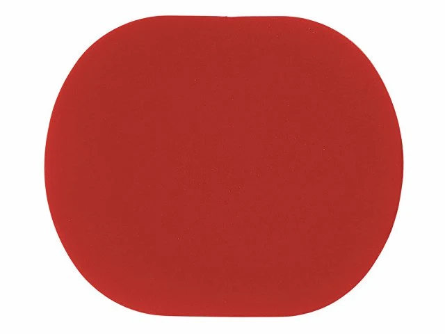 ПАТЧ ОВАЛ soft-touch (красный) 6,0 х 5,0 см