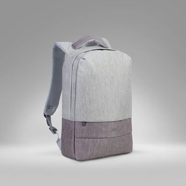 RIVACASE 7562 grey/mocha рюкзак для ноутбука 15.6", серый/кофейный