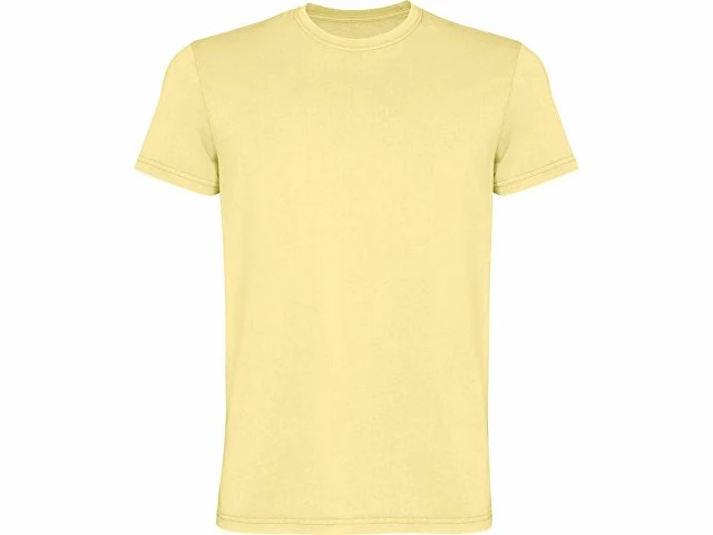 Футболка «Corgi» мужская, солнечно-желтый выстиранный WASHED