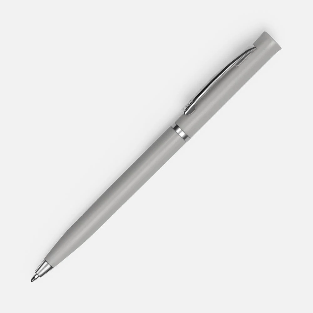 Ручка шариковая Euro Chrome, темно-серая