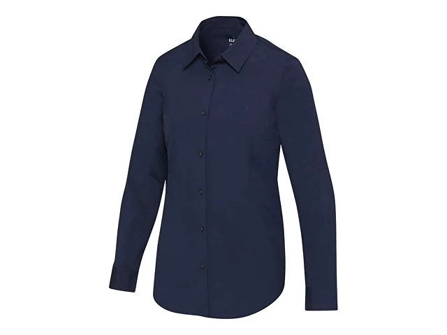 Carnelian женская рубашка из поплина - Navy Blue, темно-синий