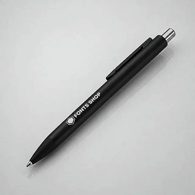 Ручка металлическая шариковая «Blaze» с цветным зеркальным слоем, черный/серебристый