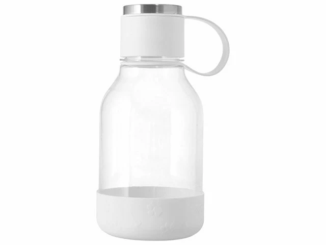 Бутылка для воды 2-в-1 «Dog Bowl Bottle» со съемной миской для питомцев, 1500 мл, белый с гравировкой