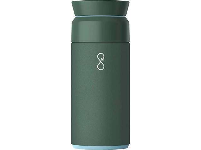 Термос Ocean Bottle объемом 350 мл, зеленый лесной