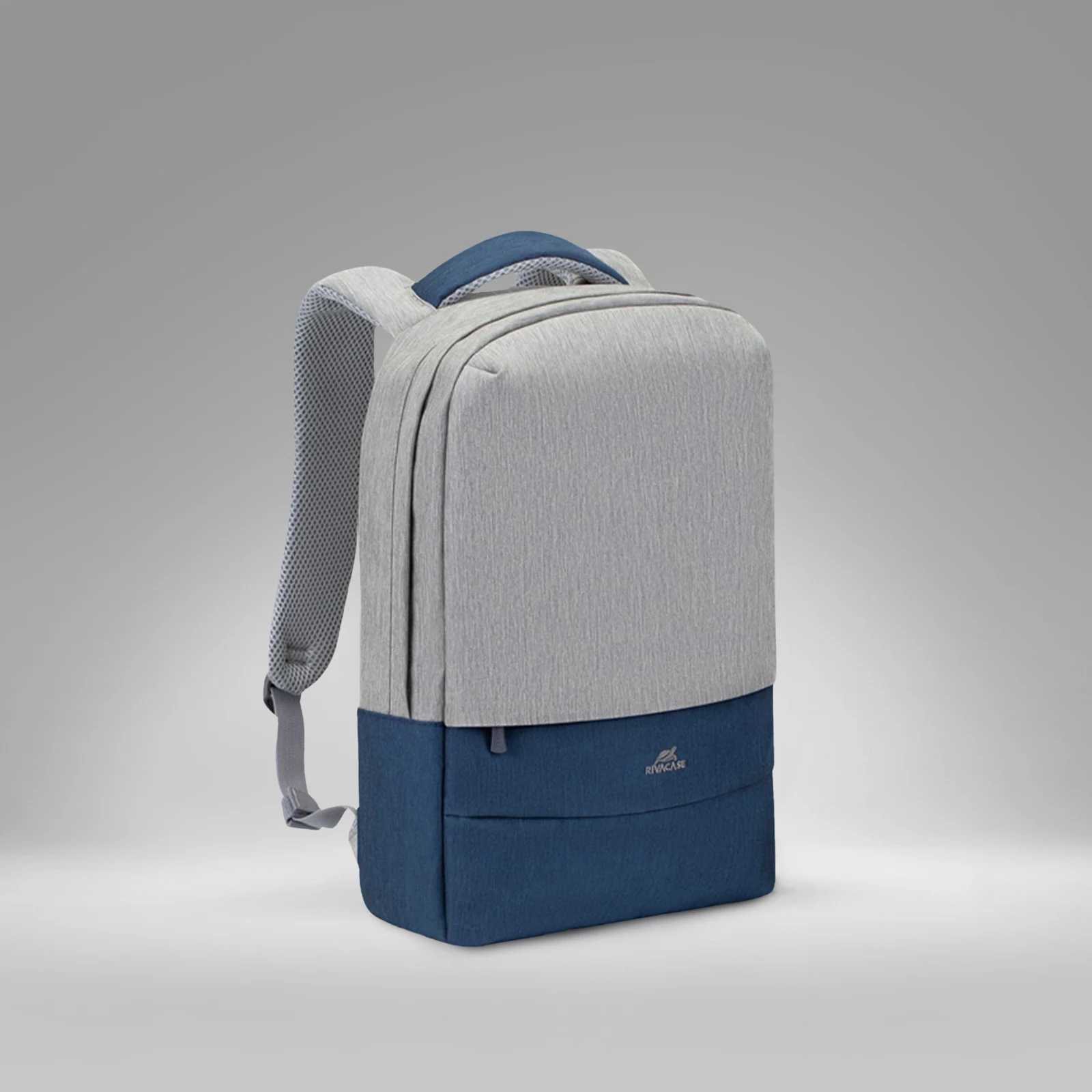 RIVACASE 7562 grey/dark blue рюкзак для ноутбука 15.6'', серый/темно-синий