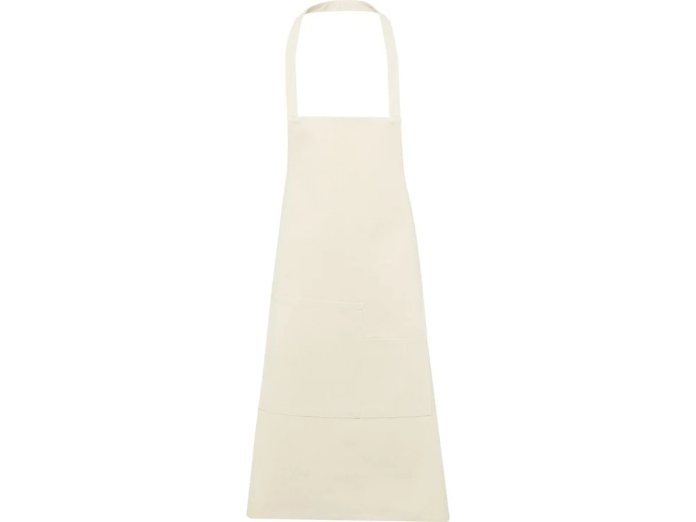 Khana Хлопковый фартук плотностью 280 г/м2, белый