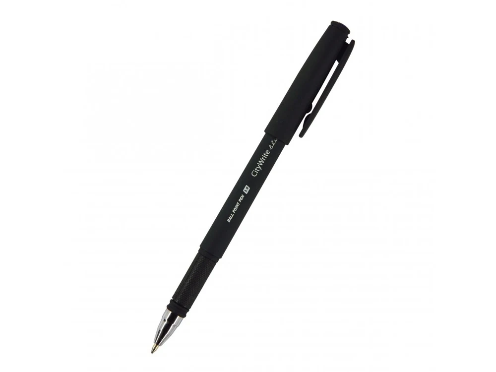 Ручка пластиковая шариковая «CityWrite Black», 1.0 мм, черная