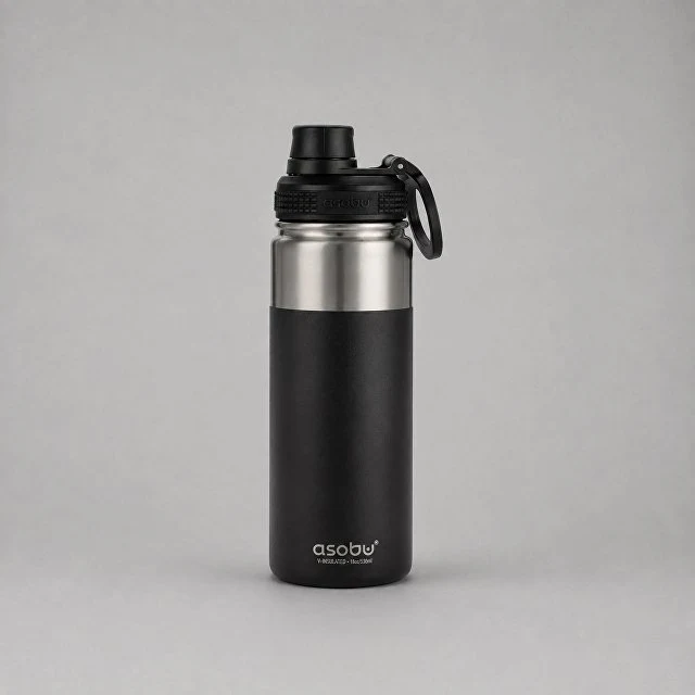Вакуумная термобутылка «ALPINE FLASK», 530 мл, черный