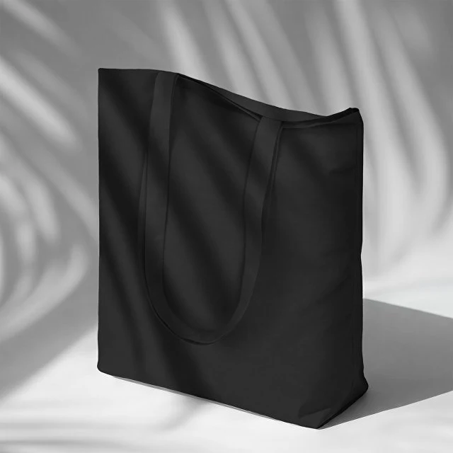 Сумка для шопинга Carryme 140 хлопковая, 140 г/м2, черный