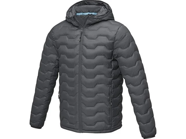 Мужская утепленная куртка Petalite из материалов, переработанных по стандарту GRS - Storm grey, темно-серый