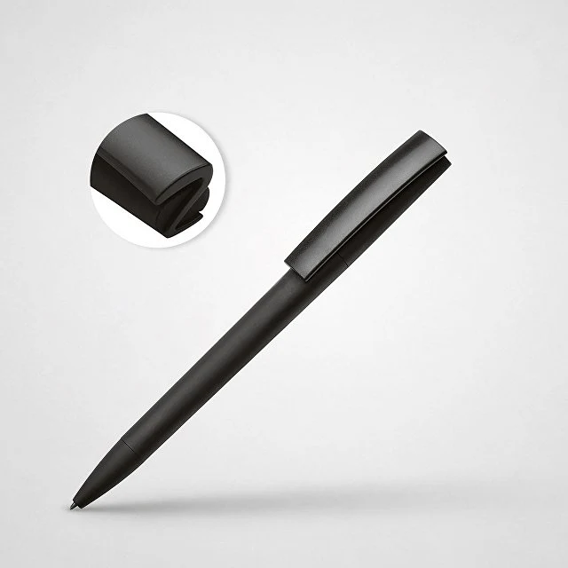 Ручка пластиковая soft-touch шариковая «Zorro», черный