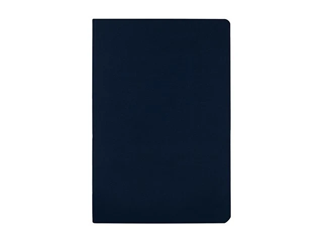 Бизнес тетрадь А5 "Megapolis flex" 60 л. soft touch клетка, темно-синий
